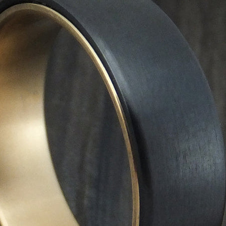 Black Titanium Rings