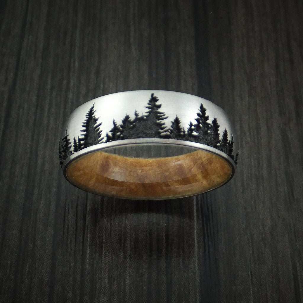 Tree Design Rings