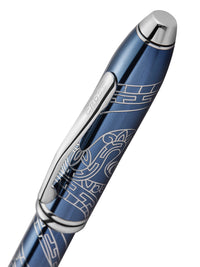 Townsend® Zodiac Year of the Snake Blue Lacquer Rollerball Pen