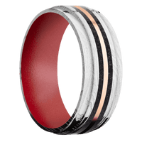 Marble + Polish Finish + Habanero Red