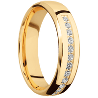 10K Yellow Gold + Polish , Polish Finish