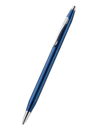 Classic Century® Translucent Cobalt Blue Engraved Diamond Pattern Ballpoint Pen