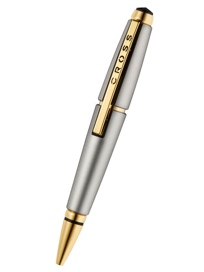Edge™ Sonic Titanium Lacquer with Gold PVD Appointments Selectip® Rollerball Pen