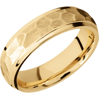 10K Yellow Gold + Rock , Polish Finish