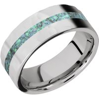 14K White Gold + Rockpolish Finish