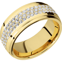 14K Yellow Gold + Polish , Polish Finish
