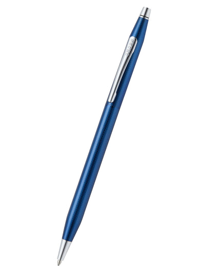 Classic Century® Translucent Cobalt Blue Engraved Diamond Pattern Ballpoint Pen