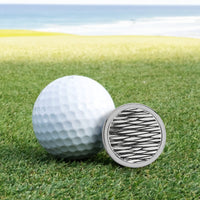 Tungsten and Sterling Silver Premium Golf Ball Marker