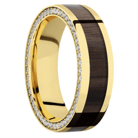 10K Yellow Gold + Polish Finish