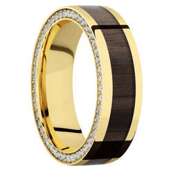 10K Yellow Gold + Polish Finish