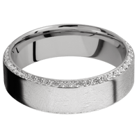 Palladium Silver + Distressed , Polish Finish