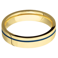 18K Yellow Gold + Polish , Polish Finish