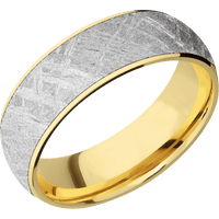 14K Yellow Gold + Polish Finish