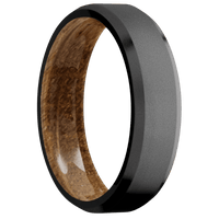 Zirconium + Bead , Bead Finish + Whiskey Barrel