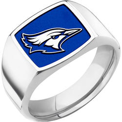 Creighton University Custom Collegiate Cobalt Chrome Signet Ring