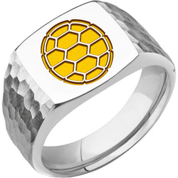 University of Maryland Custom Collegiate Palladium Silver Signet Ring