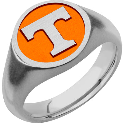 University of Tennessee Custom Collegiate Titanium Signet Ring