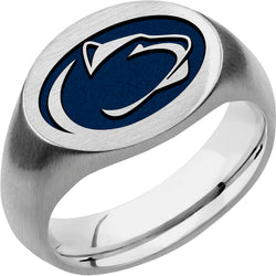 Pennsylvania State University Custom Collegiate Palladium Silver Signet Ring