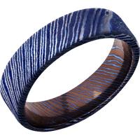 Titanium Damascus + Satinetched Finish