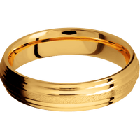 22K Yellow Gold + Anglestone , Polish Finish