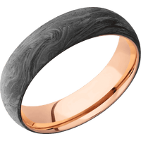 Forged Carbon Fiber + None Finish + 14K Rose Gold