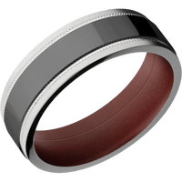 Cobalt Chrome + Polish , Bead Finish + Crimson