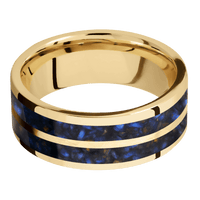 10K Yellow Gold + Polish Finish
