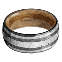 Zirconium + Rock Finish + Whiskey Barrel