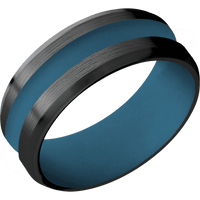Zirconium + Satin , Satin Finish + Royal Blue