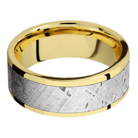 18K Yellow Gold + Polish Finish