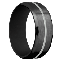 Zirconium + Satin , Polish Finish + Black