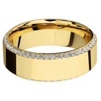 10K Yellow Gold + Polish , Polish Finish