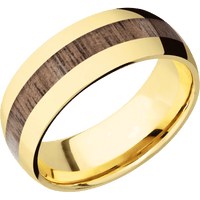 10K Yellow Gold + Polish Finish