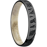 Zirconium + Polish Finish + Antler