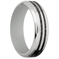 Cobalt Chrome + Satin , Polish Finish + Crushed Silver