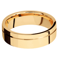 18K Yellow Gold + Polish , Polish Finish