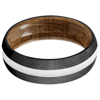 Zirconium + Distressed Finish + Whiskey Barrel