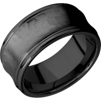 Zirconium + Hammer , Polish Finish