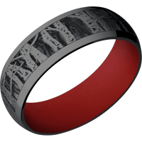 Zirconium + Polish Finish + USMC Red