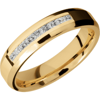 10K Yellow Gold + Polish , Polish Finish
