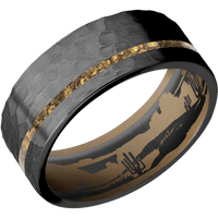 Zirconium + Hammer , Hammer Finish + Coyote Tan
