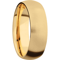 14K Yellow Gold + Anglesatin Finish