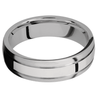 Titanium + Polish , Satin Finish