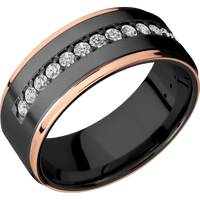 Zirconium + Bead , Polish Finish