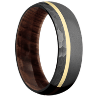 Zirconium + Bead , Hammer Finish + Sequoia