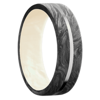 Forged Carbon Fiber + None Finish + Freshwater Mother of Pearl