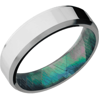 Platinum + Polish , Satin Finish + Black Mother of Pearl