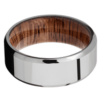 Titanium + Polish , Polish Finish + Koa