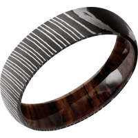 Damascus + Acid Finish + Cocobolo