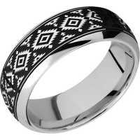 18K White Gold + Polish , Polish Finish